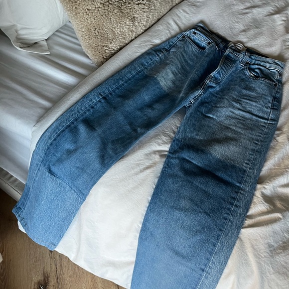 Reformation Cynthia high-rise straight leg - Picture 2 of 5